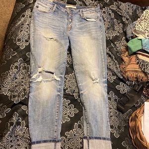 Kancan Boyfriend fit button fly jeans - 11/29